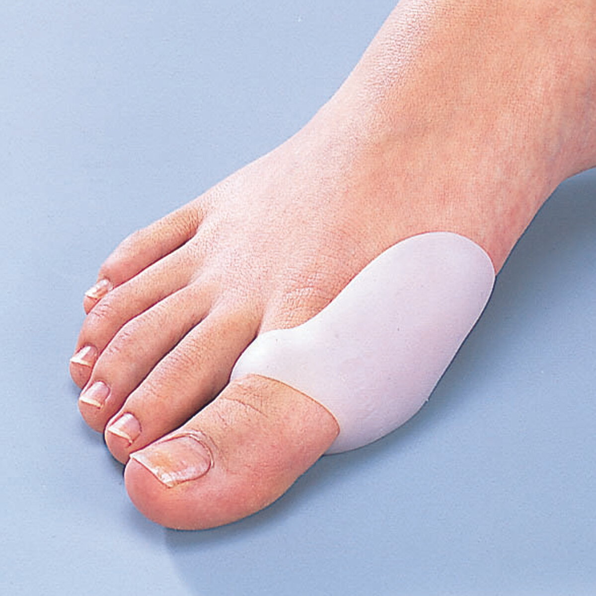外反母趾 サポーター 親指 薄型 両足用 シリコンパッド Dr．コングバイオジェル親指パッド（2個セット）