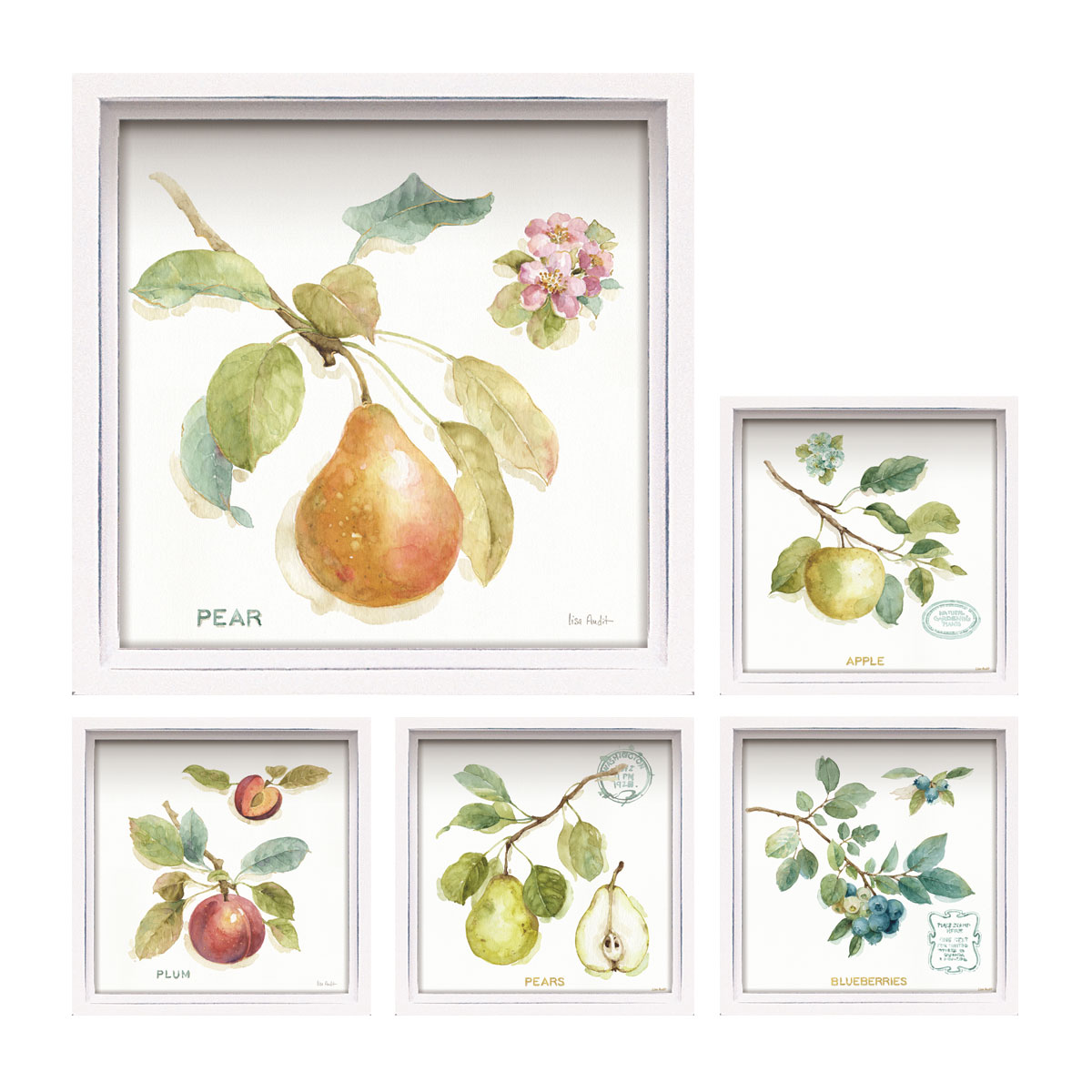 キャンバスアート アートパネル 植物 自然 北欧 玄関 モダン ボタニカル 壁掛け アート 絵 インテリア ゲル加工 リサ オーディット アートフレームのサムネイル