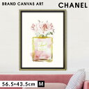 アートパネル ブランド シャネル CHANEL Mサイズ オマージュ キャンバスアート フレーム付き パロディアート オマージュアート ブランドポスター パフュ...
