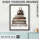 アートパネル ブランド シャネル CHANEL Mサイズ オマージュアート オマージュ キャンバスアート フレーム付き ブランドポスター アマンダ グリーンウッ...