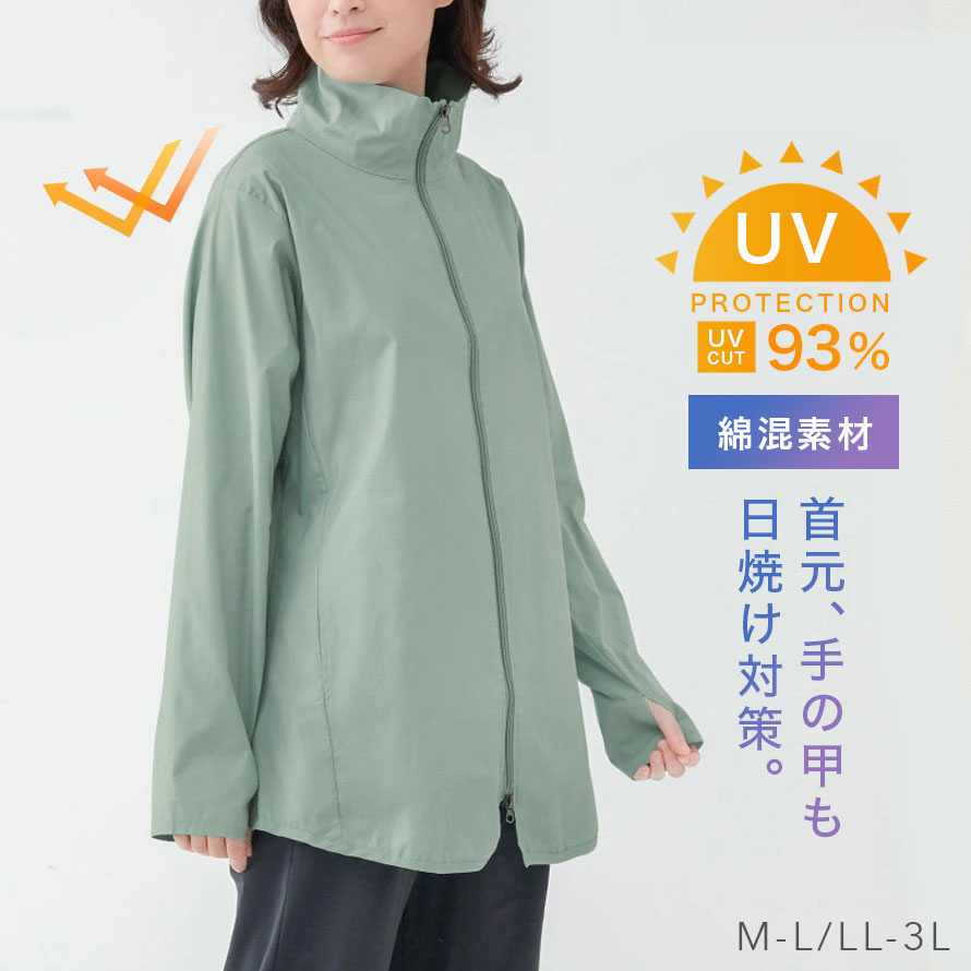 uvカット カーディガン レディース 薄手 M...の紹介画像2