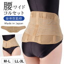 腰ベルト 腰痛ベルト 腰 コルセット サポーター 腰痛 ベルト 薄手 薄い ベージュ M L LL 3L 大きいサイズ ゆったり 日本製 シンプル レディース 女性 引き締め 高齢者 シニア 痛み 負担 疲れ 軽減 サポート フィット ストレッチ 伸びる 伸縮 冷え対策 冷房対策 冷え性 ...(4)