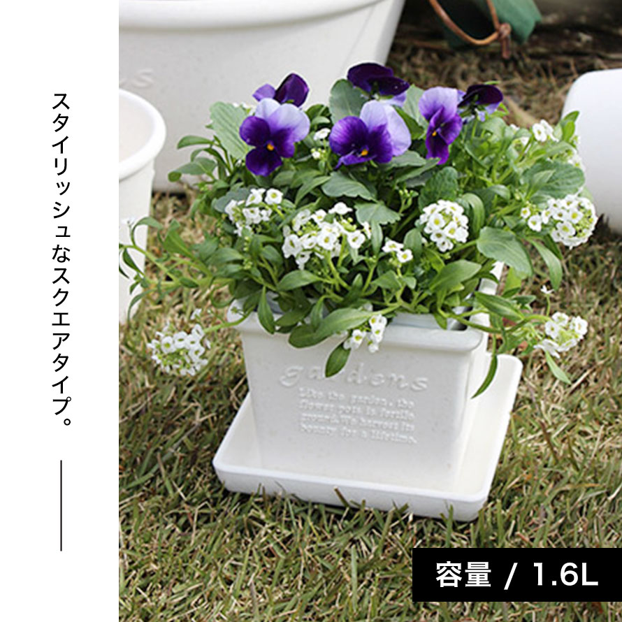 プランター 正方形 15cm 角型 アンティー...の紹介画像3