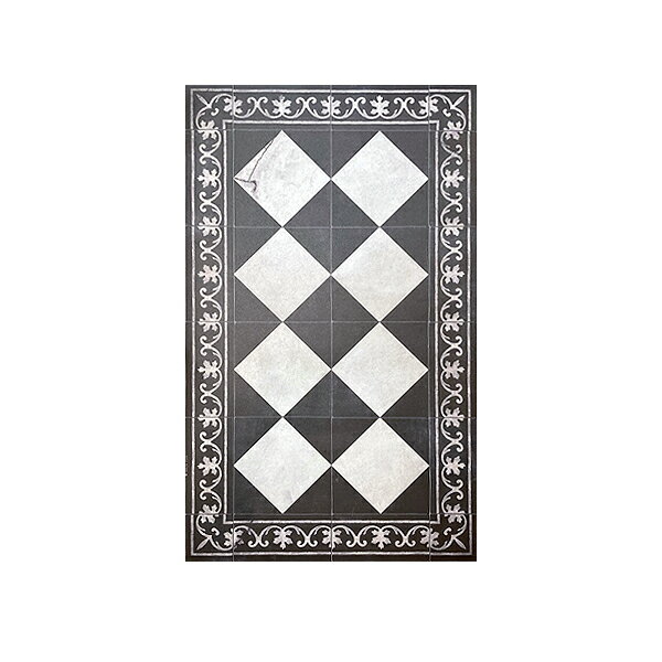 【受注生産予約】Beija Flor ベイジャフロール タイルフローリング Medium 60x97 Gambit Chess Antique