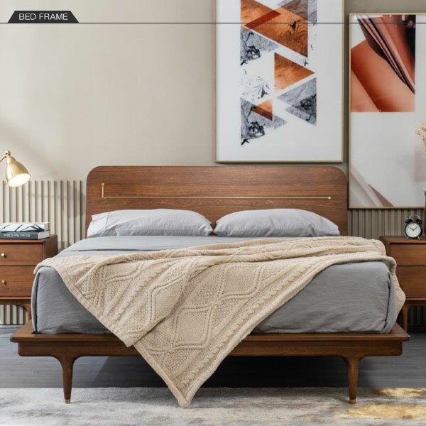 XANDER DESIGNS COPPER DOUBLE BED FRAME Nordic ジュリーデザイン コッパーダブルベッドフレーム Furniture style 132b-135021 