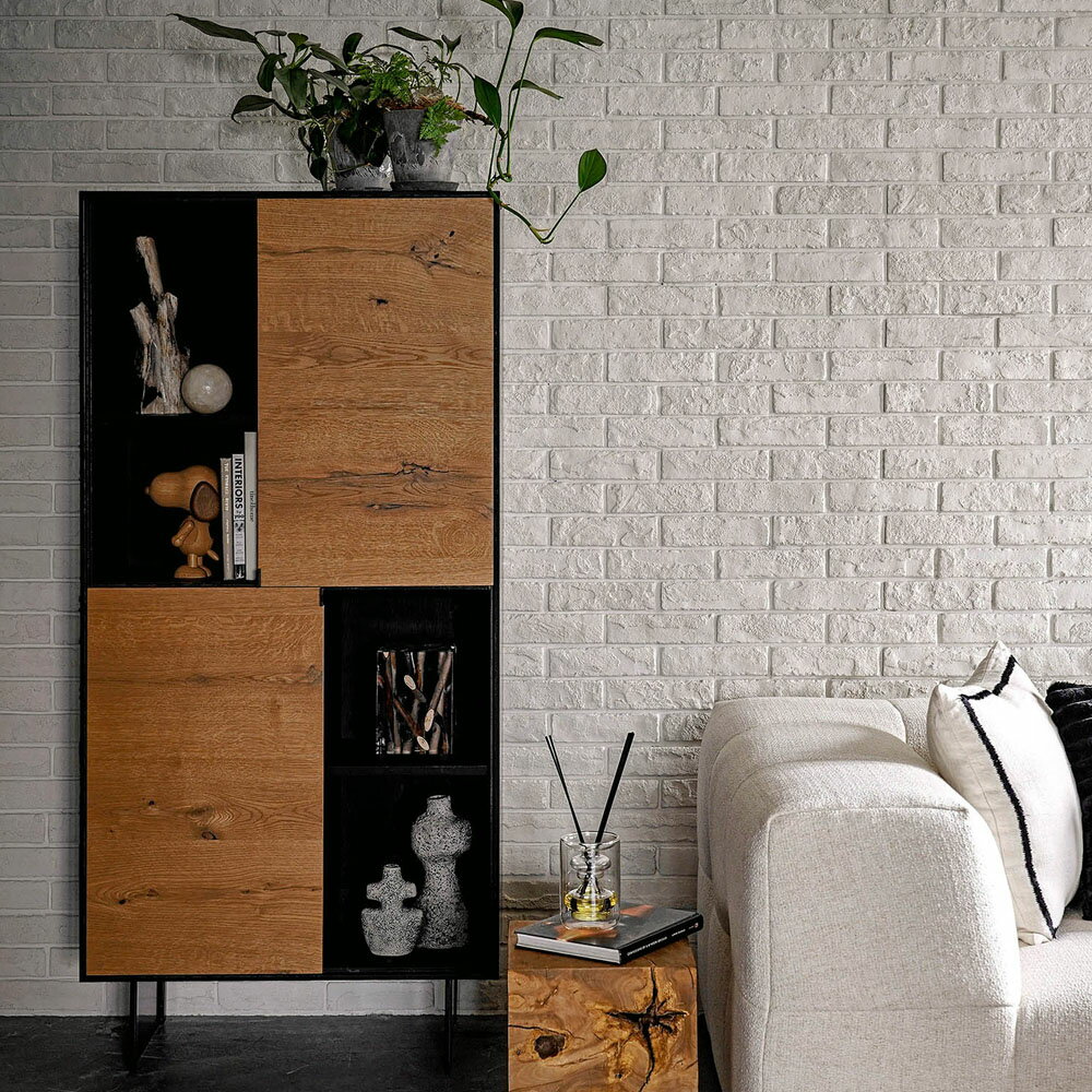 XANDER DESIGNS ESTRIA TALL BOOK CABINET　サンダーデザイン エストリア ブックキャビネット