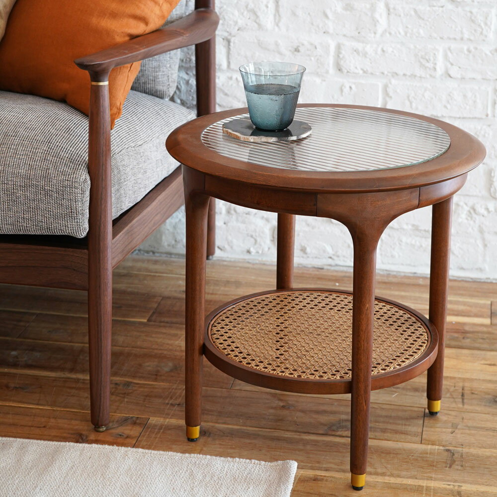 XANDER DESIGNS JULIE ROUND SIDE TABLE　サンダーデザイン ジュリー ラウンドサイドテーブル【玄関前..