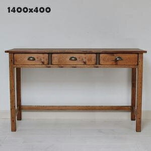 【ポイント10倍】 国産オリジナルオーダー家具 Rustic ラスティックパイン ワークデスク 1400×400 0220-dk-RT-105-140