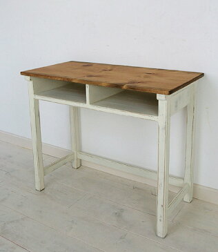 【ポイント10倍】 国産オリジナルオーダー家具 Rustic ラスティックパイン シェルフデスク Bセット 0220-dk-RT-111-B