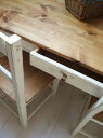 【引出し単体】 国産オリジナルオーダー家具 Rustic ラスティックパイン テーブル用 追加引出し 0220-dt-RT-DW