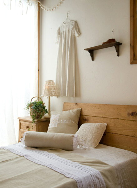 照明 Lighting Marketの国産オリジナルオーダー家具 Rustic ダブルベッド typeB フットボードなし 0220-bd-RT-600-B-D｜アングル3