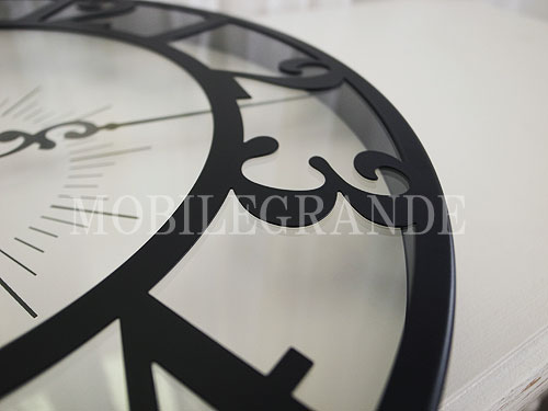 シンプル ナチュラル クロック モノトーン クラシカルスタイル 掛け時計 0252-zk-CL4960 [3]