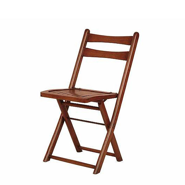 英国アンティークリプロダクト オーク フォールディングチェア 【玄関前渡-KS22】