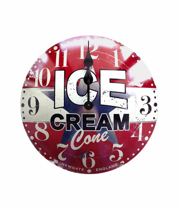 ARTWORKSTUDIO 時計 掛け時計 壁掛け時計 Ice cream advertising clock アイスクリームアドバタイジングクロック 0400-zk-TR-4285