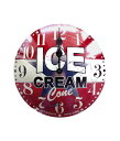 ARTWORKSTUDIO 時計 掛け時計 壁掛け時計 Ice cream advertising clock (アイスクリームアドバタイジングクロック) 0400-zk-TR-4285