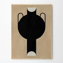 THE POSTER CLUB ザ・ポスタークラブ Silhouette Of A Vase 07 50x70 北欧アートポスター イラスト 海外アート 現代芸...