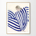 THE POSTER CLUB ザ・ポスタークラブ Blue Stripe At Concorde 50x70 北欧アートポスター イラスト 海外アート 現代芸...