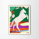THE POSTER CLUB ザ・ポスタークラブ 北欧アートポスター Horse 30x40 【送料無料-OS】