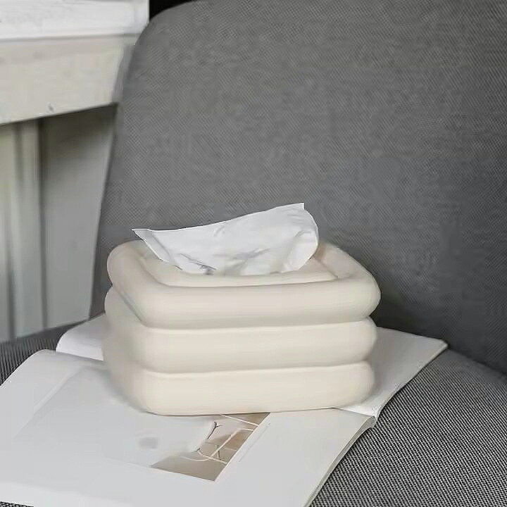 ティッシュボックス ティッシュカバー テラス ホワイト