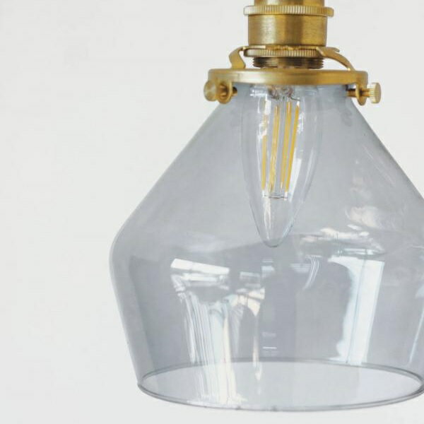 AXCIS アクシス 照明 パーツ シェード ガラスシェード ポワー ブルーグレー 052l-hs3195