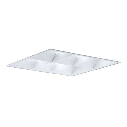 Rakuten - ENDO/遠藤照明　LEDスクエアベースライト【※LEDユニット付】　ERK9060WA＋AHP-D32N/15-AP2×4　埋込型　8000Lmクラス　FHP32Wタイプ×4灯用　埋込穴□450mm　色温度5000K(昼白色)　本体白