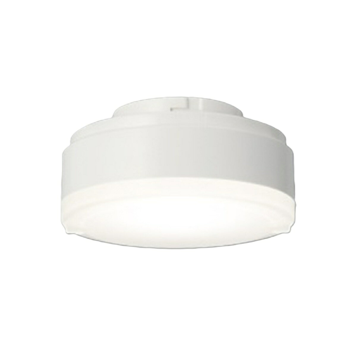 東芝ライテックの「LEDユニットフラット形」の交換ランプLDF4W-HGX/C7/5/2 【特長】 ・500クラス(配光角100度)で広範囲を明るく照らします。 ・自然な白色(4000K)。 商品スペック 定格入力電圧 100V 定格入力電流 0.068A 定格消費電力 4.0W 口金 GX53-1 光色 白色 色温度 4000K 全光束 580Lm 最大光度 230cd 配光角度 100° 平均演色評価数 Ra93 定格寿命 40000h 調光器対応 × その他 必ず適合した器具で指定されたワット数以下のランプをご使用ください。【LEDユニットフラット形 500クラス　径75mm】　本体：樹脂・ホワイト　口金：GX53-1　全光束：580Lm　光色：白色　色温度：4000K　配光角：100°　演色性：Ra93　設計寿命：40000時間　定格電圧：100V　消費電力：4.0W　※屋内専用