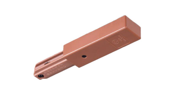 ライティングダクトレール BD-0231BR カラーダクト 電源引込 フィードインキャップ ブラウン（茶色） UNITY/ユニティ