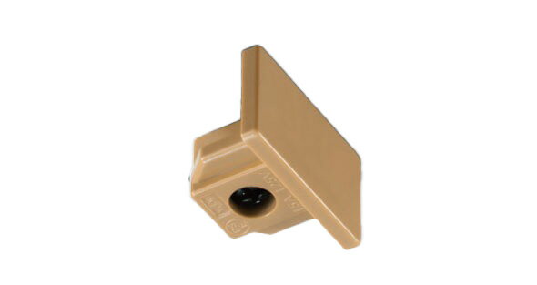 ライティングダクトレール　BD-0232WD　カラーダクト　端末　エンドキャップ　ウッド（木目調）　UNITY/ユニティ