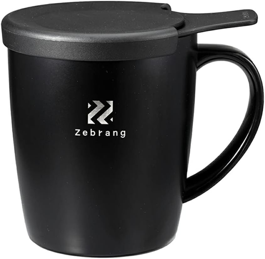 Zebrang(ゼブラン) アウトドア キャンプ ペーパー 不要 真空二重マグコーヒーメーカー ZB-SMCM-300B 1杯用