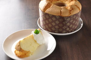 自家米粉(コシヒカリ)・自家鶏卵使用! | ベーキングパウダー不使用!たまごの力だけでふわふわに焼き上げ|グルテンフリー 米粉 シフォン ケーキたまご(プレーン)