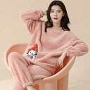 【10%OFFクーポン配布中!】ルームウエア 長袖 フリース レディース パジャマ 着る毛布 女子 寝間着 部屋着 春 秋 冬 女の子