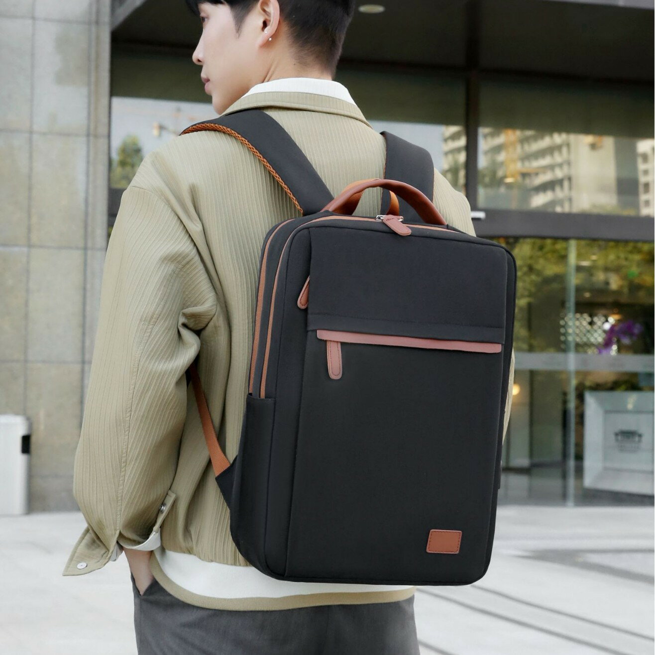 樂天商城 - リュック メンズ大容量 通学 通勤 ビジネス 多機能 撥水 防水 軽量 PCバック パソコン 旅行 スポーツ 学生 男子 中学生 大人　かっこいいノートpc シンプル　 バックパック ラップトップ リュックサック大容量 軽量 旅行 男女兼用 通学 通勤 修学　ギフト プレゼント