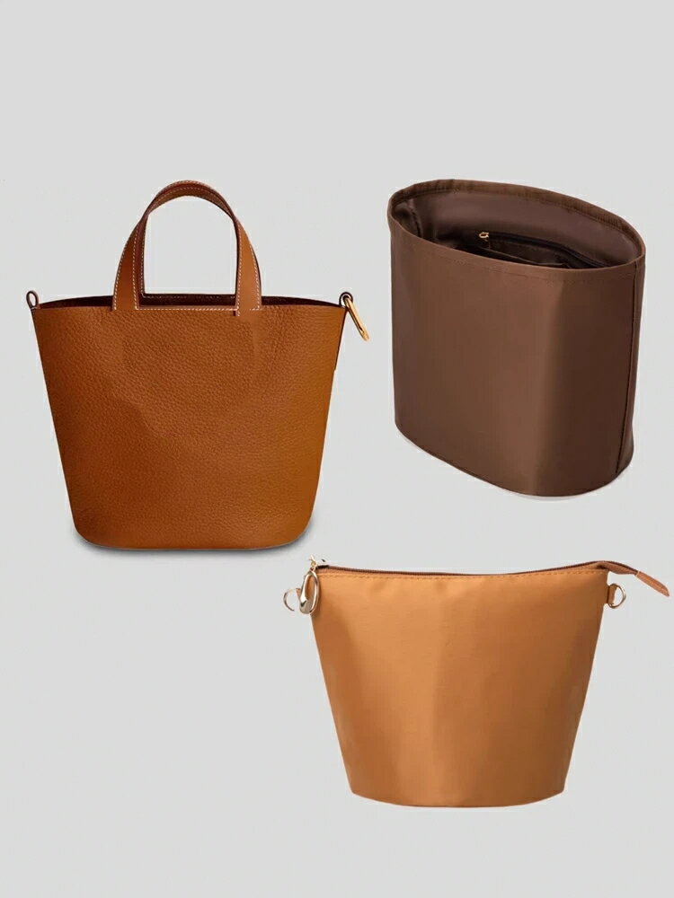 バッグインバック インナーバッグ Hermes In The Loop 18/23 高級絹 サテン トートバッグ カスタマイズ..