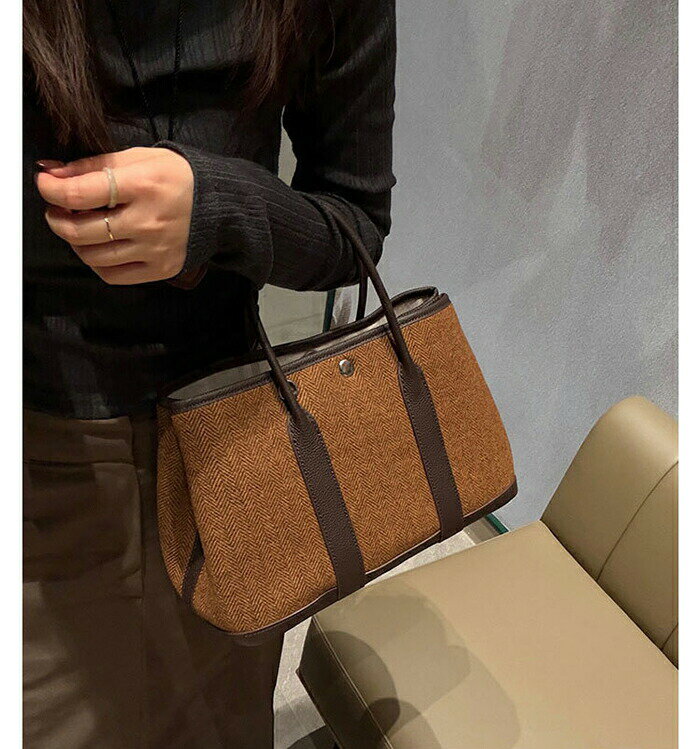 乐天商城 - 本革 トートバッグ レディース 2way バッグ ハンドバッグ ガーデンパーティルト ツイード 大きめ ショルダーバッグ 大容量 斜めがけ 肩掛け 手提げ セレモニーバッグ ビジネス 入園式 卒園式 卒業式 入学式 大人 通勤 Lサイズ 30cm OL プレゼント 贈り物
