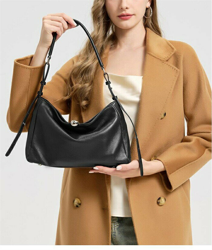 樂天商城 - 【15%OFFクーポン配布中！】本革 ショルダーバッグ レディース 本革 トートバッグ レザー 肩掛けバッグ 通勤バッグ 本革 斜め掛け 通学 オフィス 本革バッグ カバン フォーマル 柔らかい カジュアル 普段用 鞄 高見え 大人バッグ 送料無料