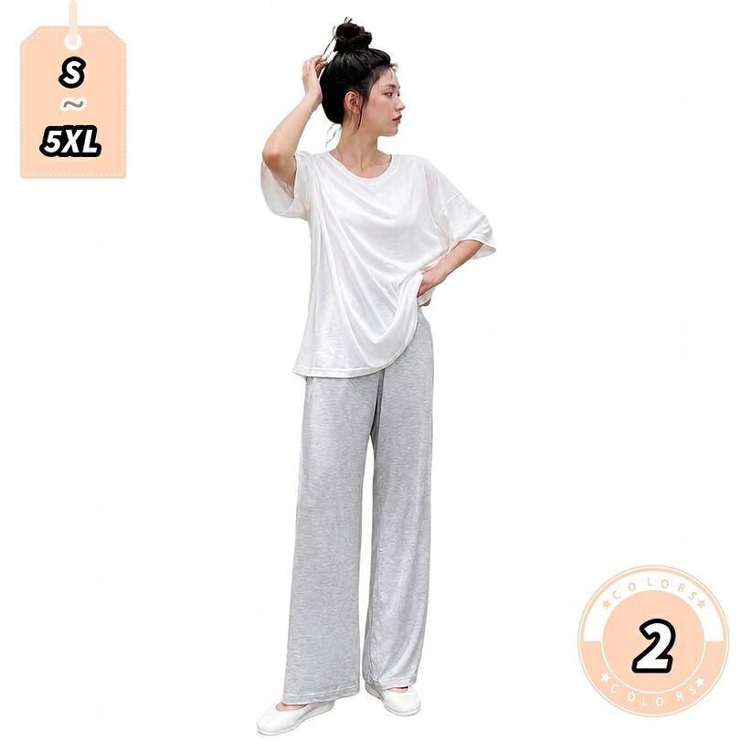 500円OFFクーポン マタニティ ワイドパンツ 妊婦服 ズボン 夏用 薄手 涼しい ゆったり 体型カバー 大きいサイズ 脚長効果 ハイウエスト 部屋着 産前 産後 ボトムス おしゃれ 無地 快適 lightningbolt