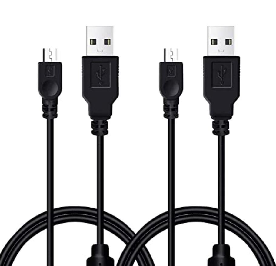 マイクロ usb ケーブル Micro USB ケーブル 1.8M 2本セット 充電ケーブル 高速データ転送 ps4コントローラー対応 Android多機種スマホ対応 android充電ケーブル usbケーブル