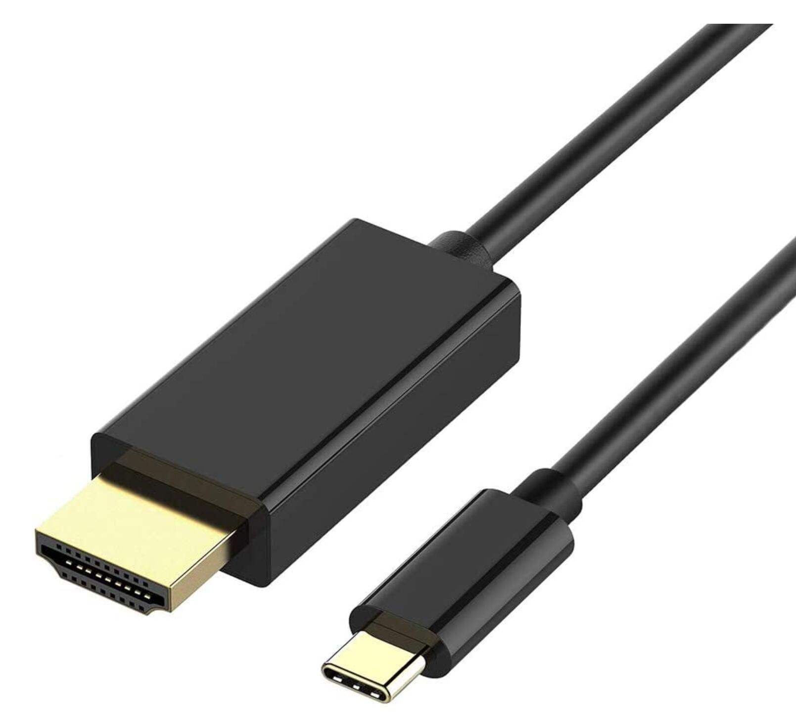 Type-C HDMI Ѵ֥ ץ HDMIUSB C 1.8m USB 4k б iPhone15 ꡼ MacBook Pro 2020/2019/2018 MacBook Air/iPad Pro 2018 Surface Book2ʤ