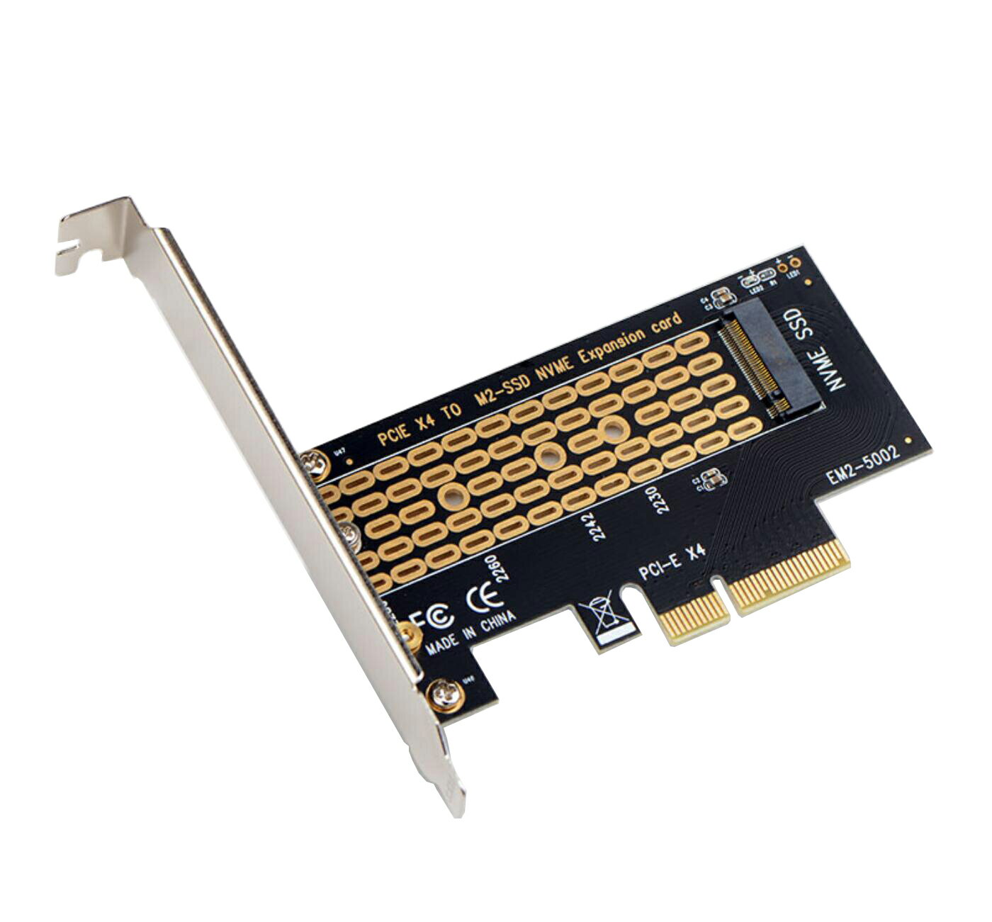 NVME M.2 PCIe変換カード　 拡張/増設カード PCI-Express 3.0 X4対応 M.2スロッ M.2 NVME SSD 変換 アダプター 2280 2260 2242放熱対策がある