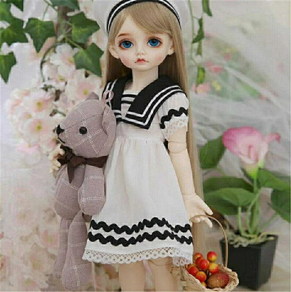 樂天商城 - ◆新入荷◆高品質 100％ハンドメイド 手作り 関節可動 BJDドール プレゼント コレクション 1/4関節人形 BJDドール 本体+フルセット 顔メイク済 39cm