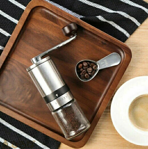 コーヒーミル手挽き手動小型ミルコン...