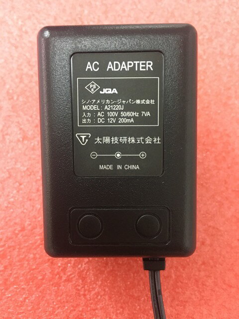 電子機器用ACアダプターA21220J※DC1...の紹介画像2