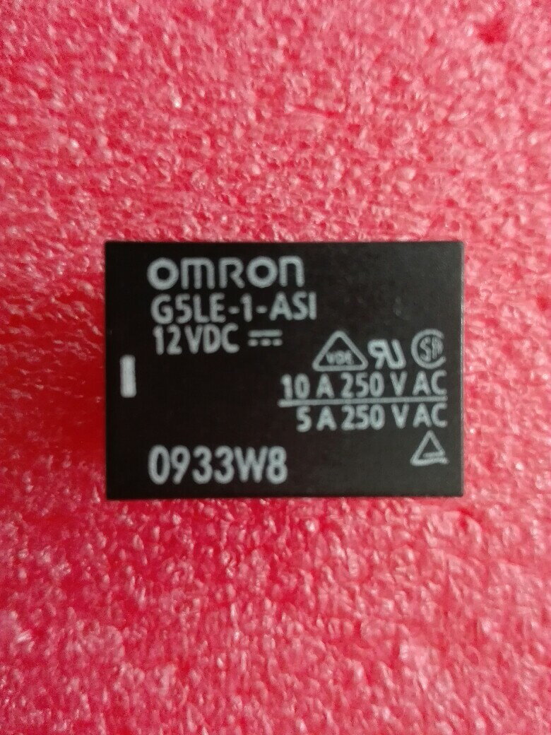 Rakuten - パワーリレーG5LE−1−ASI※DC12V※10A250V AC※5A250V DC容量性、誘導性負荷に対しての開閉能力が標準タイプより高めた特注品