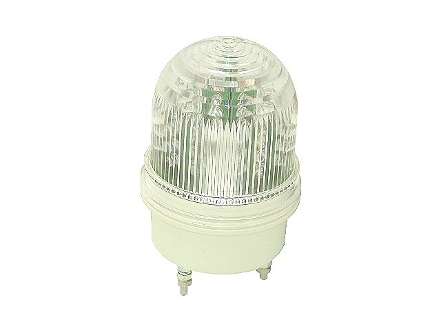 サンローターRL-12-CG-PU-M4回転灯/透明グローブ/緑LED/DC12V/防滴構造/送料無料