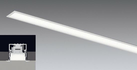 ENDO 遠藤照明 LEDベースライト埋込タイプ(連結中間用・ユニット別売) ERK1008W