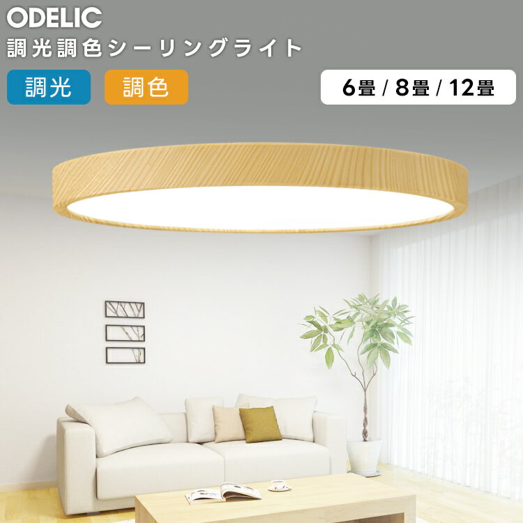 樂天商城 - ODELIC オーデリック LED調光調色シーリングライト〜12畳(リモコン別売） OL291565BR