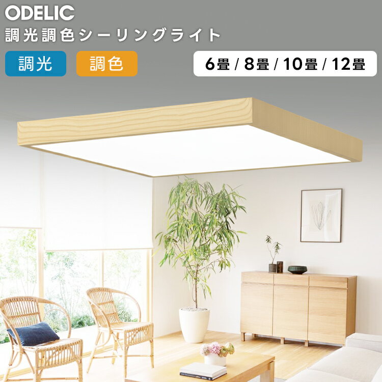 樂天商城 - ODELIC オーデリック LED調光調色シーリングライト〜10畳(リモコン別売）OL291516BR