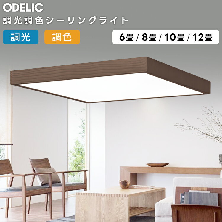 樂天商城 - ODELIC オーデリック LED調光調色シーリングライト〜12畳(リモコン別売） OL291519BR