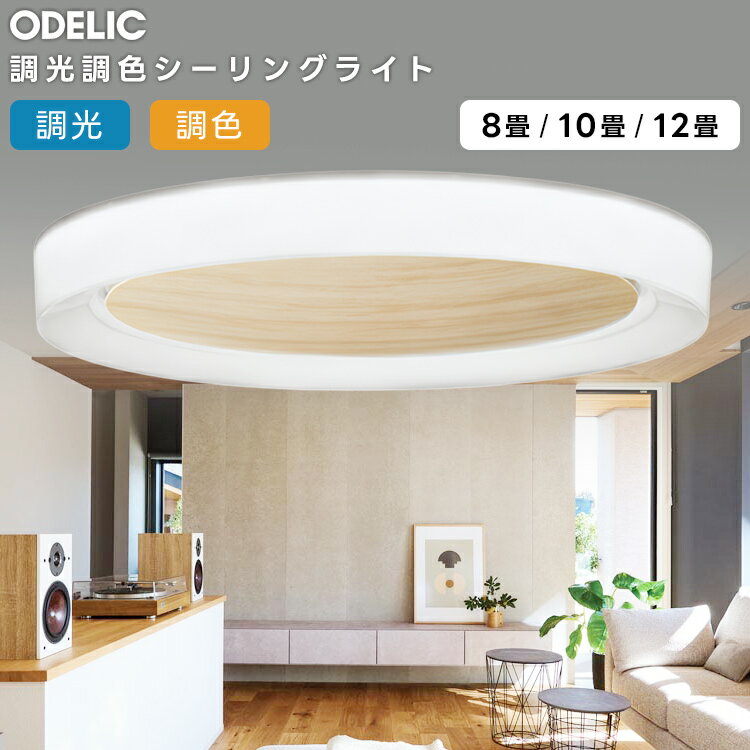 樂天商城 - ODELIC オーデリック LED 調光・調色シーリングライト〜10畳(リモコン別売） OL291663BR