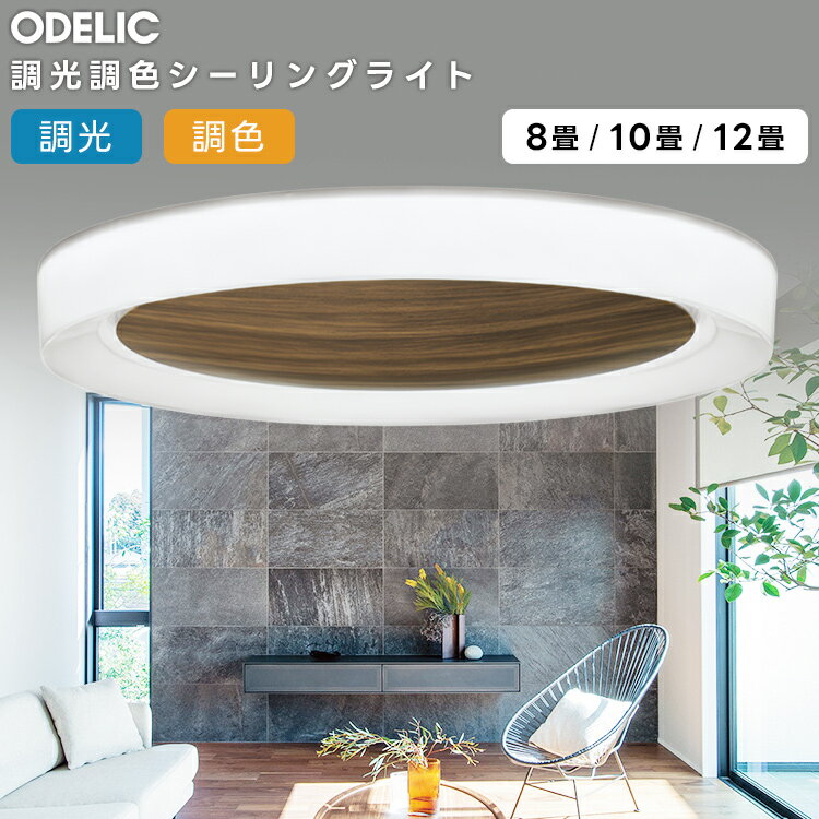 樂天商城 - ODELIC オーデリック LED 調光・調色シーリングライト〜12畳(リモコン別売） OL291665BR